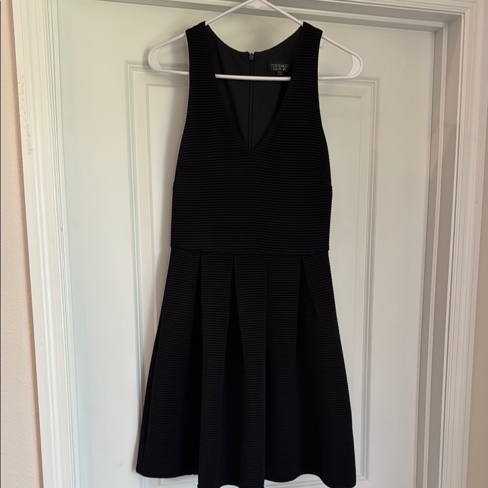 Topshop Black Sleeveless Dress 6